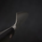 Santoku VG-10 Damas Manche Occidental Noir 170mm-[Musashi]-[Couteaux de cuisine japonais]