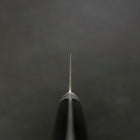 Santoku VG-10 Damas Manche Occidental Noir 170mm-[Musashi]-[Couteaux de cuisine japonais]