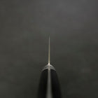 Santoku VG-10 Damas Manche Occidental Noir 170mm-[Musashi]-[Couteaux de cuisine japonais]