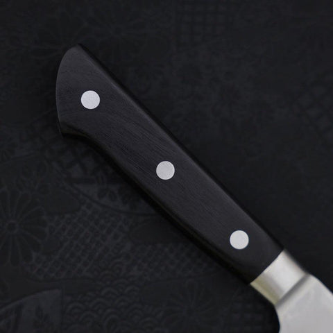 Santoku VG-10 Damas Manche Occidental Noir 170mm-[Musashi]-[Couteaux de cuisine japonais]