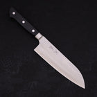 Santoku VG-10 Damas Manche Occidental Noir 170mm-[Musashi]-[Couteaux de cuisine japonais]