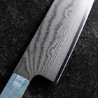 Santoku VG-10 Damas Manche Rivage de Corail 165mm-[Musashi]-[Couteaux de cuisine japonais]