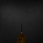 Santoku VG-10 Damas Manche en Bois de Bouleau Jaune Brun 180mm-[Musashi]-[Couteaux de cuisine japonais]