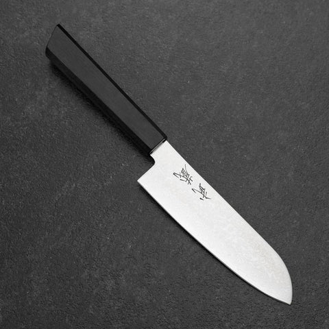 Santoku VG-10 Damas Manche en Bois de Rose 130mm-[Musashi]-[Couteaux de cuisine japonais]