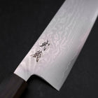 Santoku VG-10 Damas Manche en Frêne 165mm-[Musashi]-[Couteaux de cuisine japonais]