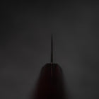 Santoku VG-10 Damas Yamanaka Manche Urushi Noir 165mm-[Musashi]-[Couteaux de cuisine japonais]