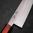 Santoku VG-10 Damas Yamanaka Manche Urushi Noir 165mm-[Musashi]-[Couteaux de cuisine japonais]