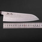 Santoku VG-10 Damascus Ashwood Handle 170mm (6.7”)-[Musashi]-[Couteaux de cuisine japonais]