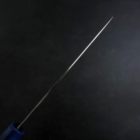 Santoku VG-10 Damascus Blue Birch Handle 180mm (7”)-[Musashi]-[Couteaux de cuisine japonais]