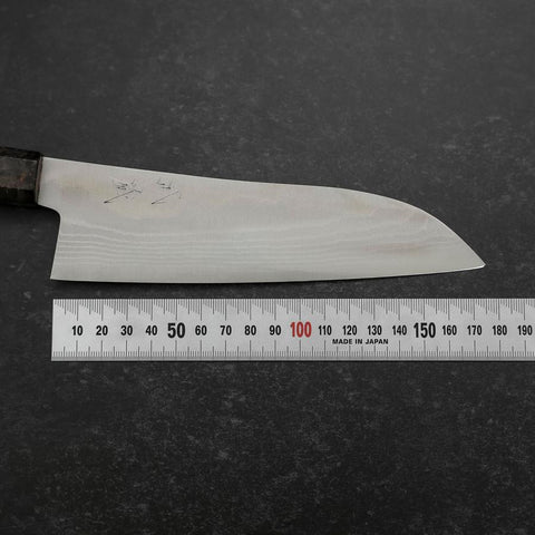 Santoku VG-10 Damascus Maple Handle 180mm (7”)