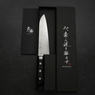 Santoku VG-10 Damascus Western Black Cherry Handle 175mm (6.8”)-[Musashi]-[Couteaux de cuisine japonais]