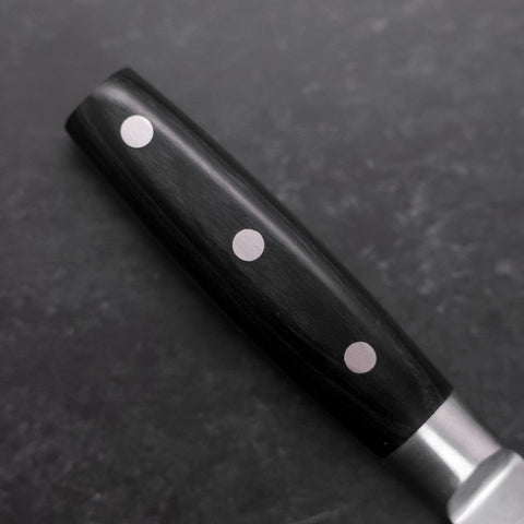 Santoku VG-10 Damascus Western Round Handle 180mm (7”)-[Musashi]-[Couteaux de cuisine japonais]