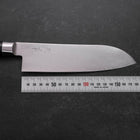 Santoku VG-10 Damascus Western Round Handle 180mm (7”)-[Musashi]-[Couteaux de cuisine japonais]