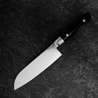 Santoku VG-10 Damascus Western Round Handle 180mm (7”)-[Musashi]-[Japanese-Kitchen-Knives]