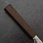 Santoku VG-10 Nashiji Manche en Bois de Wengé 165mm-[Musashi]-[Couteaux de cuisine japonais]