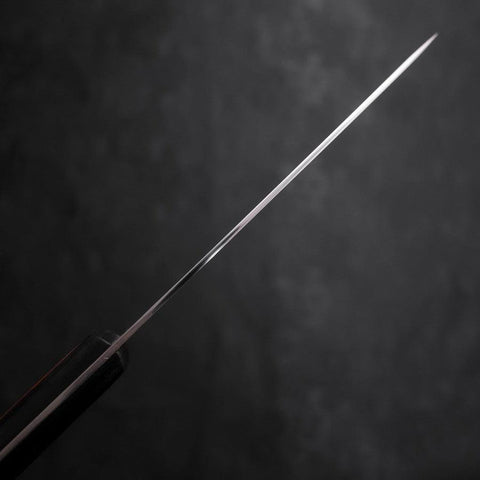 Santoku VG-10 Poli Manche Occidental Marron 170mm-[Musashi]-[Couteaux de cuisine japonais]