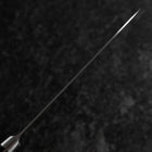 Santoku VG-10 Poli Manche Occidental Noir 170mm-[Musashi]-[Couteaux de cuisine japonais]