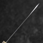 Santoku VG-10 Poli Manche en Buffle et Érable Sakura Rose Clair 175mm-[Musashi]-[Couteaux de cuisine japonais]