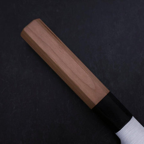 Santoku VG-10 Poli Manche en Cerisier Japonais 180mm-[Musashi]-[Couteaux de cuisine japonais]