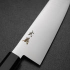 Santoku VG-10 Poli Manche en Ébène 170mm-[Musashi]-[Couteaux de cuisine japonais]