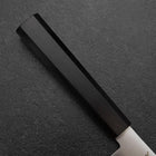 Santoku VG-10 Poli Manche en Ébène 170mm-[Musashi]-[Couteaux de cuisine japonais]