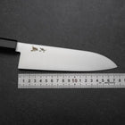 Santoku VG-10 Poli Manche en Ébène 170mm-[Musashi]-[Couteaux de cuisine japonais]