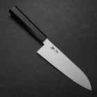 Santoku VG-10 Poli Manche en Ébène 170mm-[Musashi]-[Couteaux de cuisine japonais]