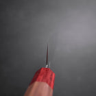 Santoku VG-10 Poli Manche en Noyer Rouge 180mm-[Musashi]-[Couteaux de cuisine japonais]