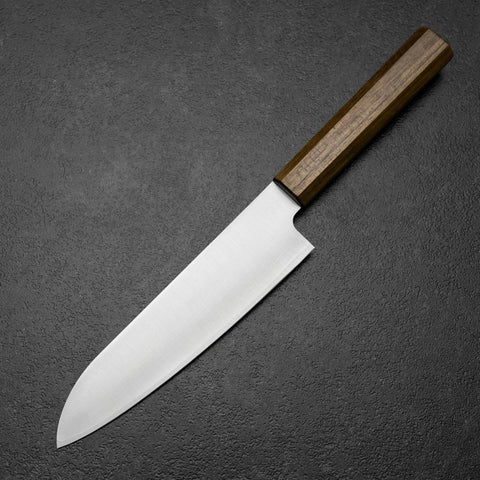 Santoku VG-10 Poli Manche en Ovangkol 180mm-[Musashi]-[Couteaux de cuisine japonais]