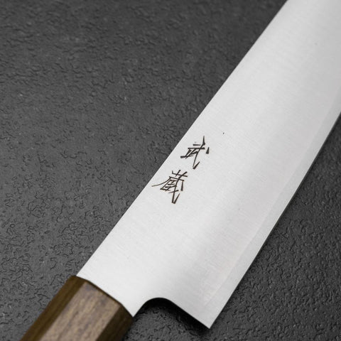 Santoku VG-10 Poli Manche en Ovangkol 180mm-[Musashi]-[Couteaux de cuisine japonais]