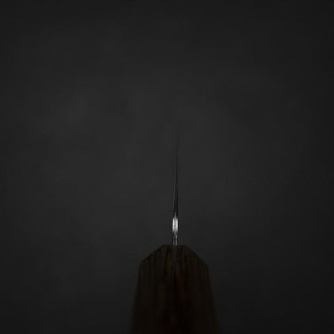 Santoku VG-10 Poli Manche en Ovangkol 180mm-[Musashi]-[Couteaux de cuisine japonais]