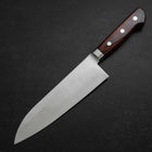 Santoku VG-10 Polished Western Mahogany Handle 180mm (7”)-[Musashi]-[Couteaux de cuisine japonais]
