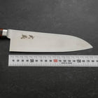 Santoku VG-10 Polished Western Mahogany Handle 180mm (7”)-[Musashi]-[Couteaux de cuisine japonais]