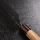Santoku VG-10 Polished Zelkova Handle 165mm (6.5”)-[Musashi]-[Japanese-Kitchen-Knives]