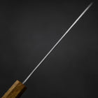 Santoku VG-10 Tsuchime Damas Manche Yaki Urushi 180mm-[Musashi]-[Couteaux de cuisine japonais]
