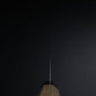 Santoku VG-10 Tsuchime Damas Manche en Buffle et Magnolia 165mm-[Musashi]-[Couteaux de cuisine japonais]