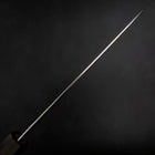 Santoku VG-10 Tsuchime Damas Manche en Frêne 180mm-[Musashi]-[Couteaux de cuisine japonais]