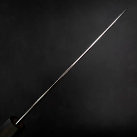 Santoku VG-10 Tsuchime Damas Manche en Frêne 180mm-[Musashi]-[Couteaux de cuisine japonais]