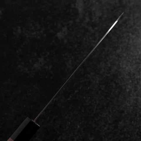 Santoku VG-10 Tsuchime Damas Manche en Noyer 165mm-[Musashi]-[Couteaux de cuisine japonais]