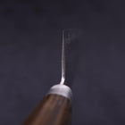 Santoku VG-10 Tsuchime Damascus Western Brown Handle 170mm-[Musashi]-[Japanese-Kitchen-Knives]