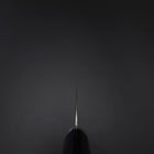 Santoku VG-10 Tsuchime Manche Oval en Acajou 165mm-[Musashi]-[Couteaux de cuisine japonais]