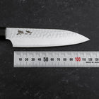 Santoku VG-10 Tsuchime Manche en Ébène 120mm-[Musashi]-[Couteaux de cuisine japonais]