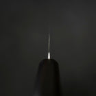 Santoku VG-10 Tsuchime Manche en Ébène 165mm-[Musashi]-[Couteaux de cuisine japonais]