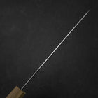 Santoku VG-10 Tsuchime Manche en Olivier 165mm-[Musashi]-[Couteaux de cuisine japonais]