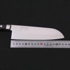 Santoku VG-5 Damas Manche Occidental 175mm-[Musashi]-[Couteaux de cuisine japonais]