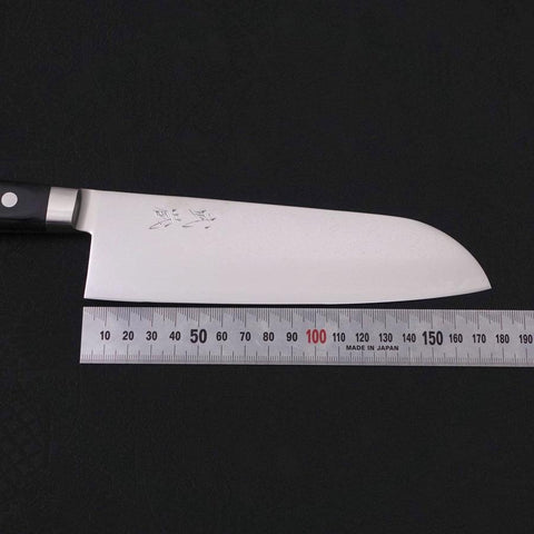 Santoku VG-5 Damas Manche Occidental 175mm-[Musashi]-[Couteaux de cuisine japonais]