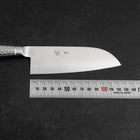 Santoku VG-5 Poli Inox Intégral Manche Occidental 125mm-[Musashi]-[Couteaux de cuisine japonais]