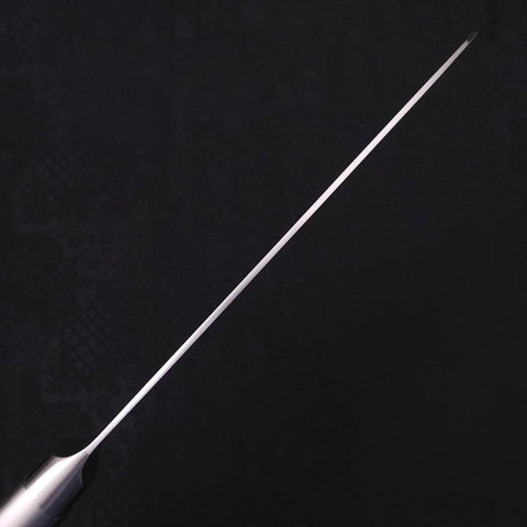 Santoku VG-5 Poli Inox Intégral Manche Occidental 175mm-[Musashi]-[Couteaux de cuisine japonais]