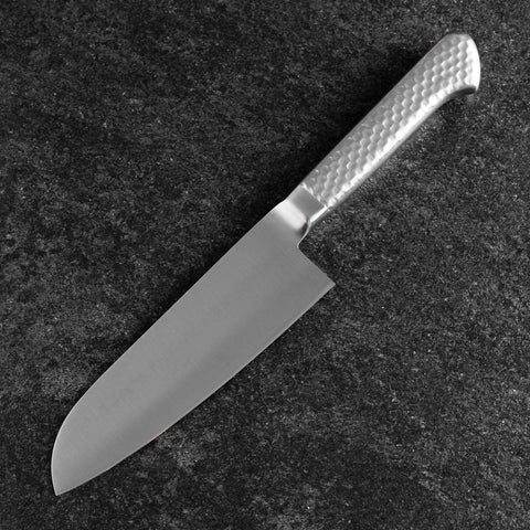 Santoku VG-5 Poli Manche Occidental 160mm-[Musashi]-[Couteaux de cuisine japonais]