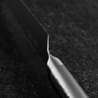 Santoku VG-5 Poli Manche Occidental 160mm-[Musashi]-[Couteaux de cuisine japonais]